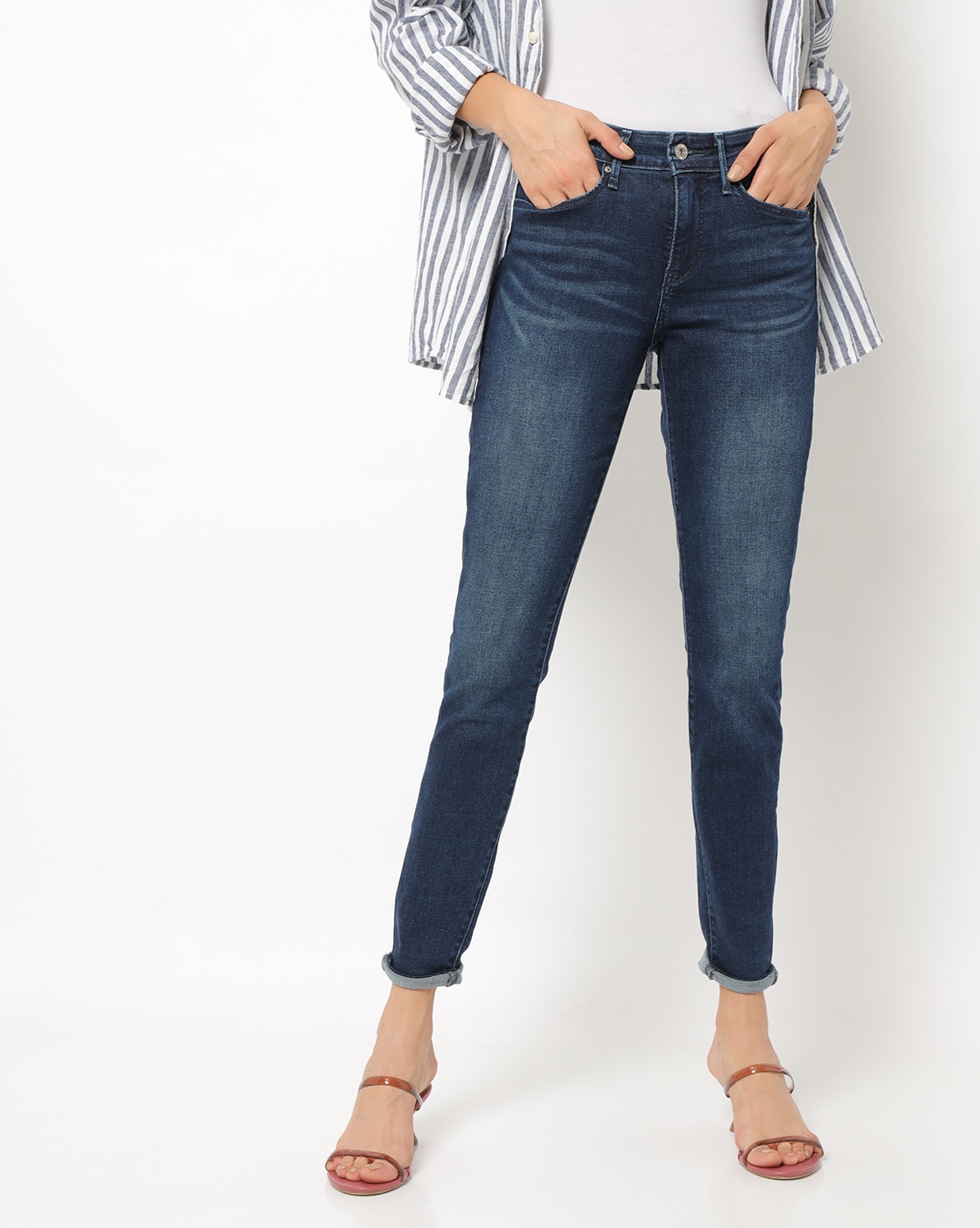 denizen modern super skinny jeans