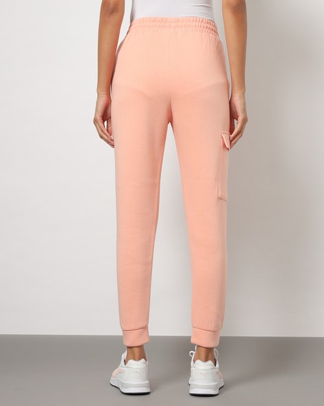 Buy Peach Track Pants for Women by Outryt Sport Online