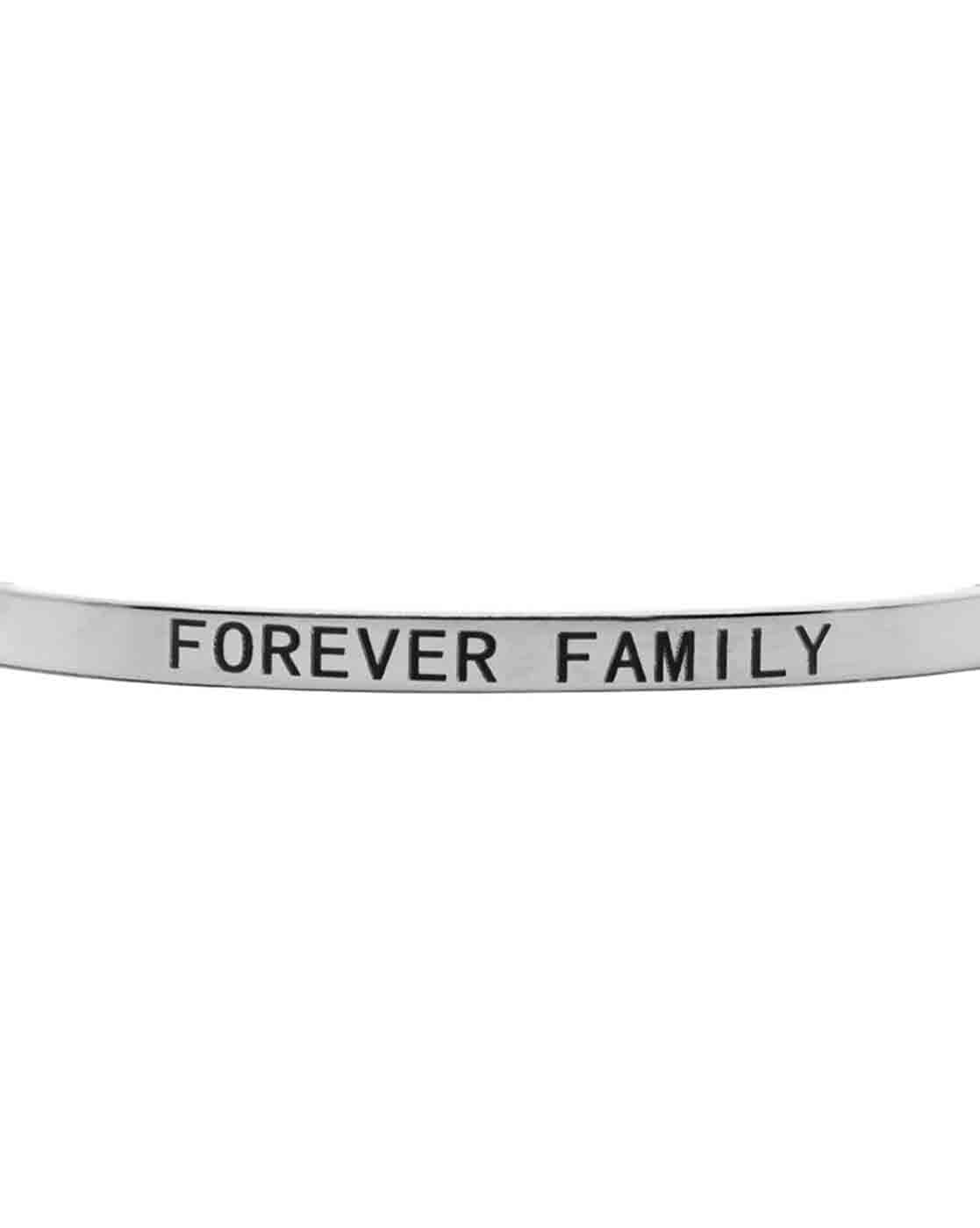Buy A grandmother's love lasts forever Bracelet Family Jewelry Christmas  Gift for Her Women Mantra Cuff Bangle, Metal, no gemstone at Amazon.in