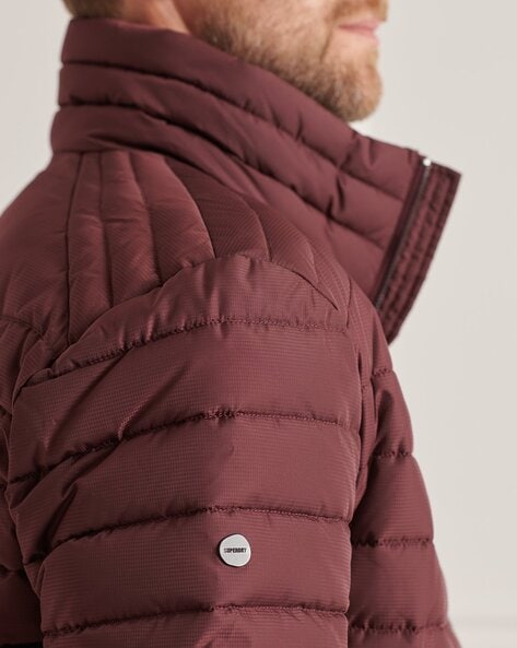 Superdry sales burgundy jacket