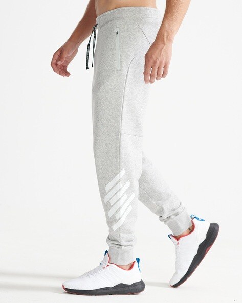 superdry joggers with zip pockets