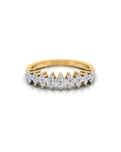 Women Engagement Rings | 18K Gold Diamond Ring by PC Chandra