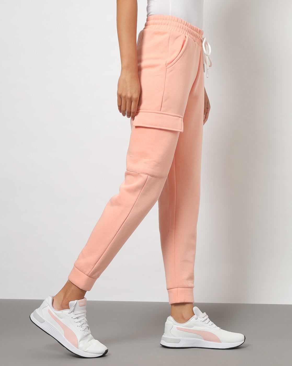 Buy Peach Track Pants for Women by Outryt Sport Online