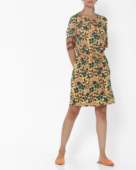 scotch and soda floral print dress