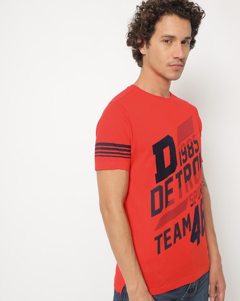 Buy Red Tshirts for Men by DNMX Online