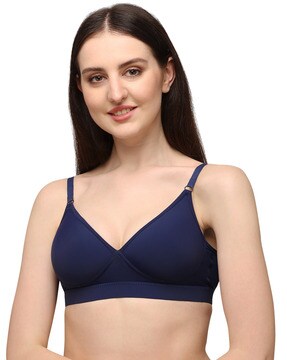 Buy Clovia Padded Wired Medium Coverage T-Shirt Bra - Red at Rs.659 online
