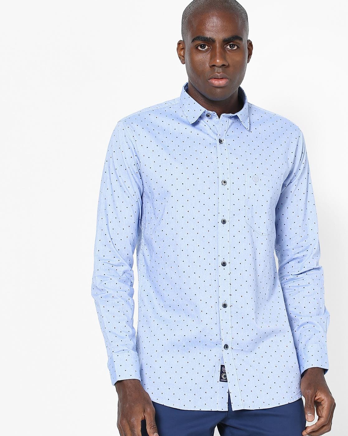 Buy Blue Shirts for Men by DUKE Online 