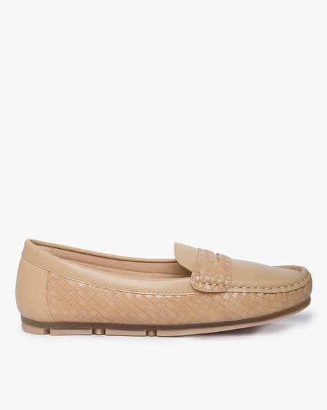 Ceriz Checked Slip-On Flat Shoes