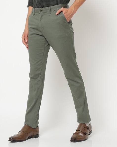 Buy Olive Trousers \u0026 Pants for Men by 