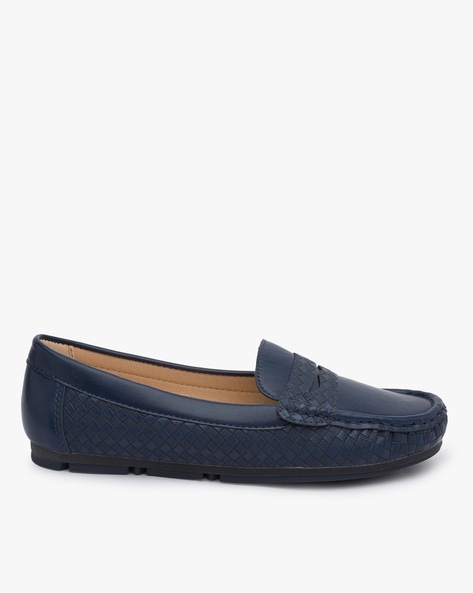 Ceriz Checked Slip-On Flat Shoes