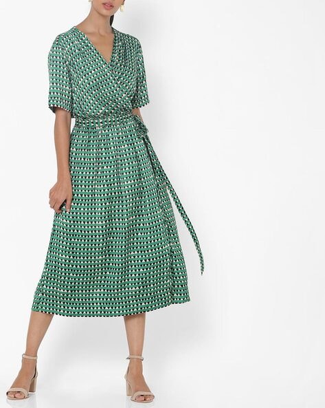 Scotch and soda green dress sale