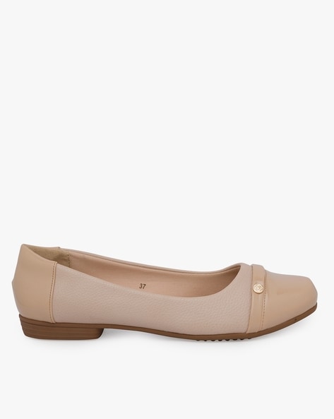 Ceriz Panelled Ballerina Shoes