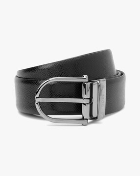 hugo boss mens black belt