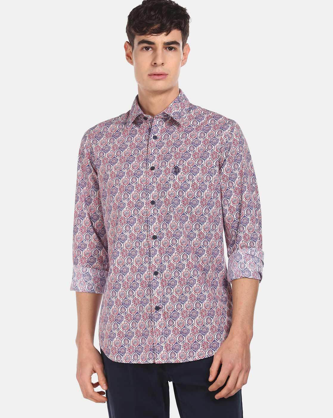 Us polo floral on sale shirts