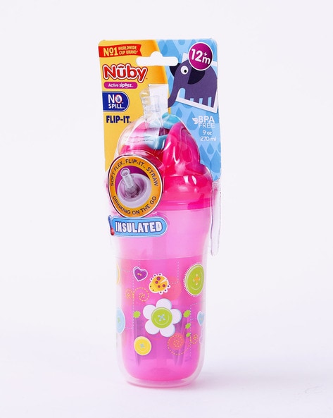 Nuby store bottles pink