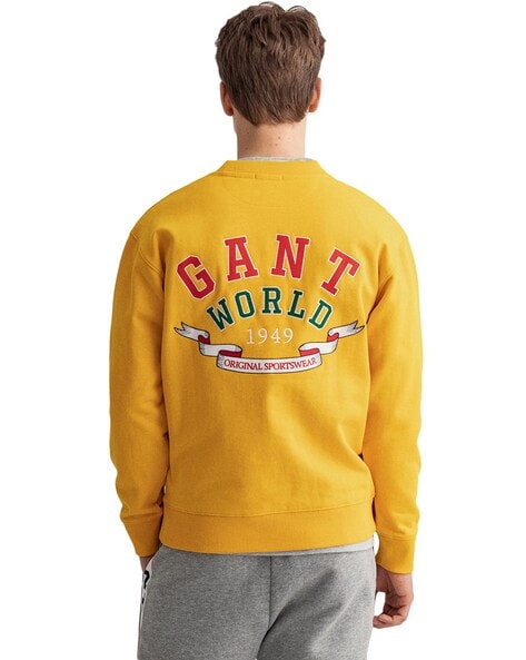 Gant best sale yellow sweatshirt