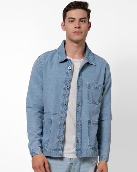 Buy Blue Jackets \u0026 Coats for Men by 