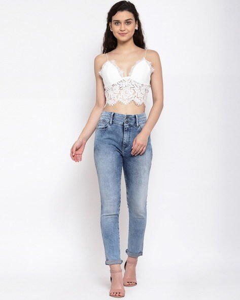 Women Lace Crop Tops Two-Wear Sexy Hook Flower Cutout Shirts Short Sleeve  Slim Vintage Tops Streetwear Beachwear, Beige, Small : : Clothing,  Shoes & Accessories