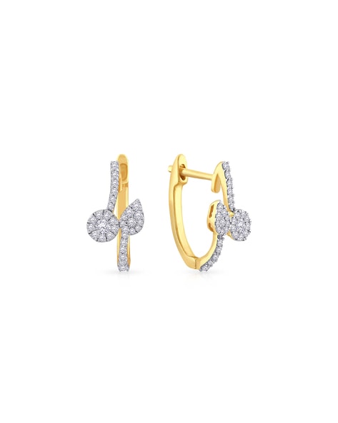 The Taiki Diamond Earrings by PC Jeweller