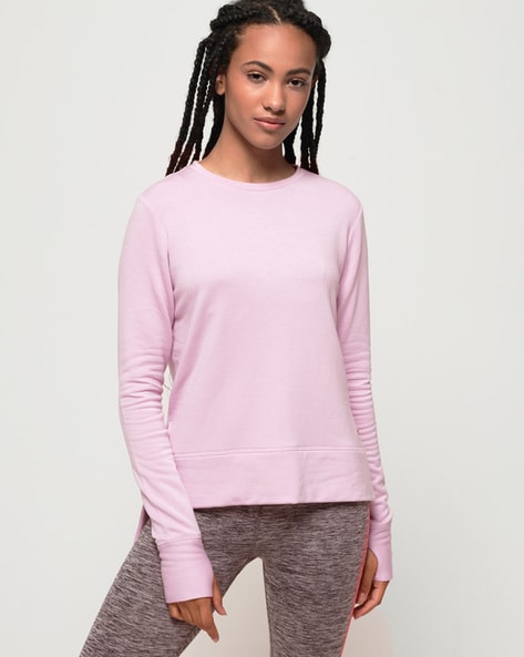 Buy Pink Sweatshirt & Hoodies for Women by SUPERDRY SPORT Online 