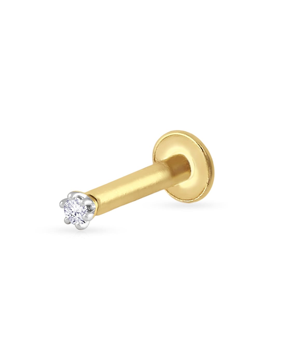 Buy Malabar Gold and Diamonds 18k Gold & Diamond Nosepin for Women Online  At Best Price @ Tata CLiQ