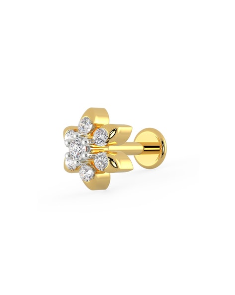 Malabar gold and hot sale diamonds nose pin