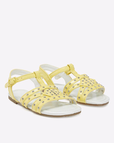 Urban Revivo tie up block heeled sandals in lemon yellow | ASOS