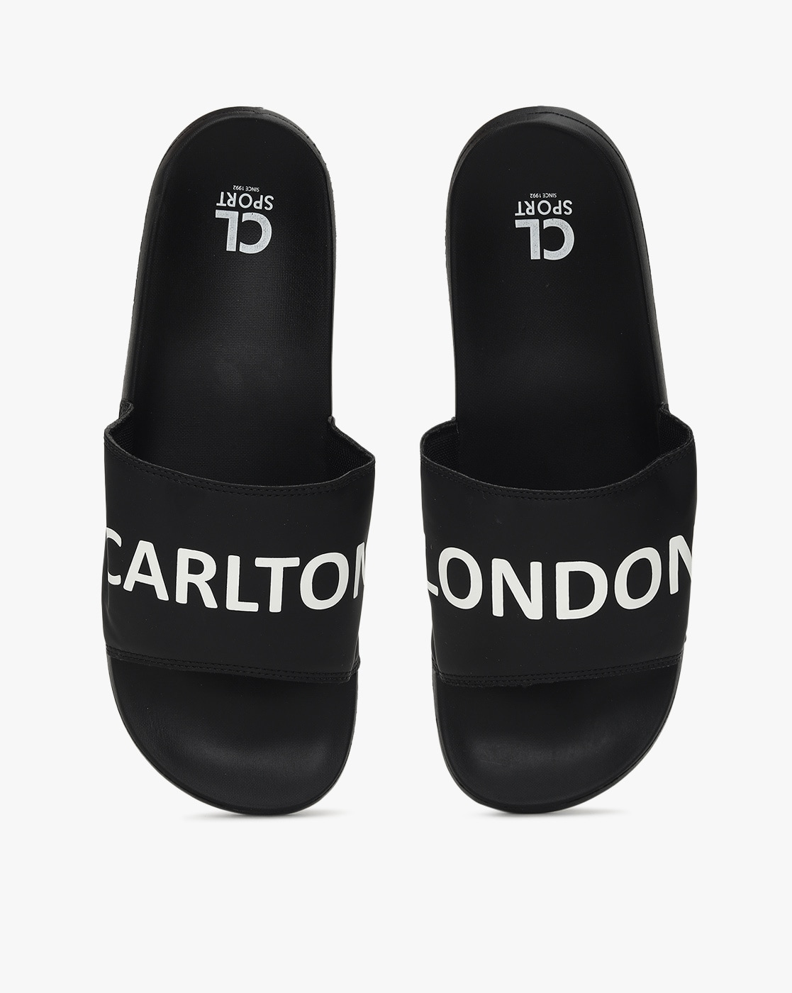 Buy Black Flip Flop & Slippers for Men by Carlton London Online