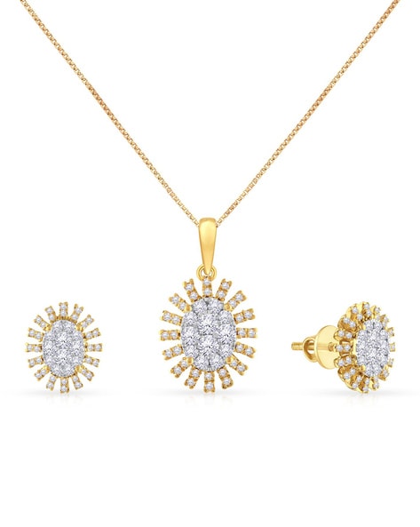 Diamond pendant deals in malabar gold