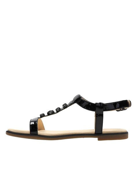 clarks embellished sandals