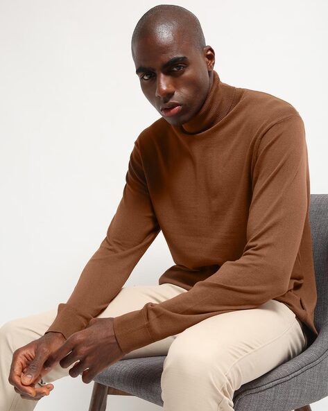 Buy Brown Sweaters & Cardigans for Men by ALTHEORY Online
