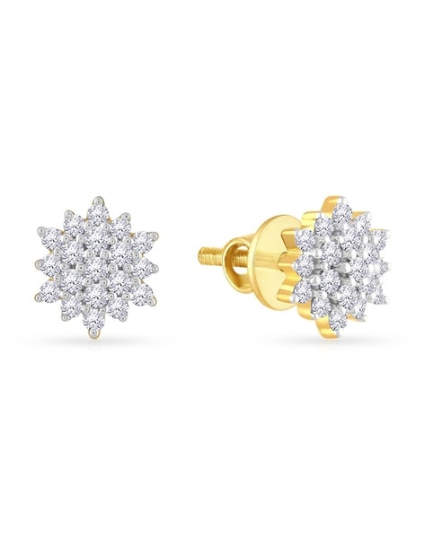 Malabar diamond earrings 2024 with price