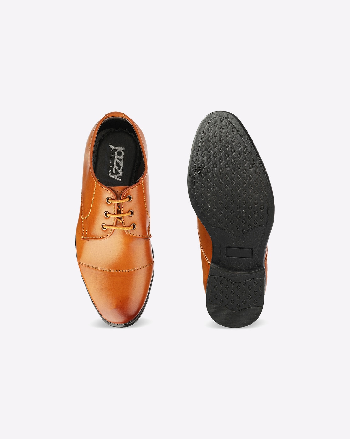 Buy Tan Brown Shoes for Boys by Jazzy Juniors Online