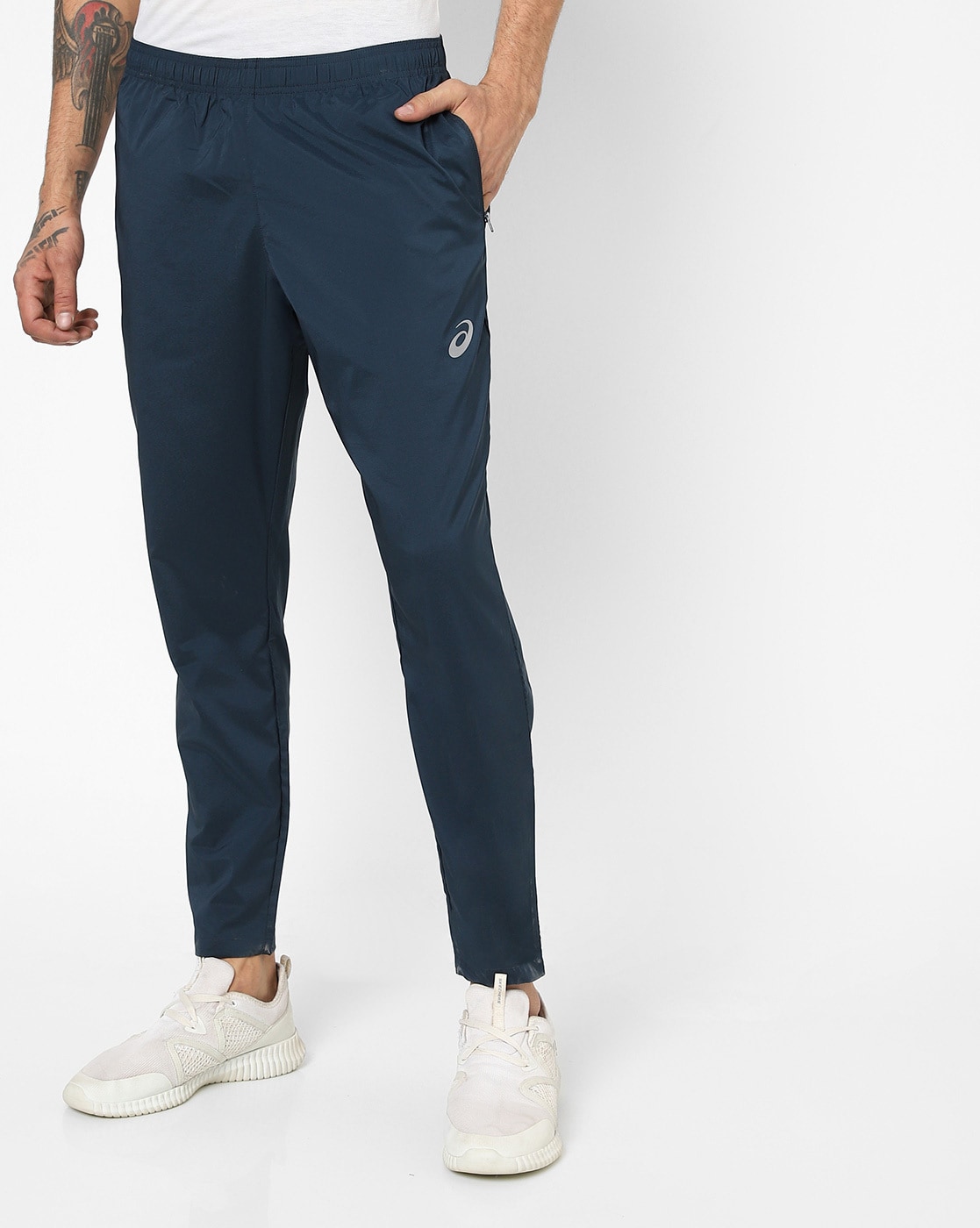ASICS Sweat Pants  Buy ASICS Ca French Terry Grey Mens Track Pants Online   Nykaa Fashion