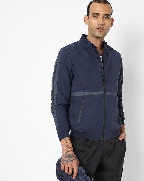 Buy Solid Full Sleeve Parka Online | Indian Terrain