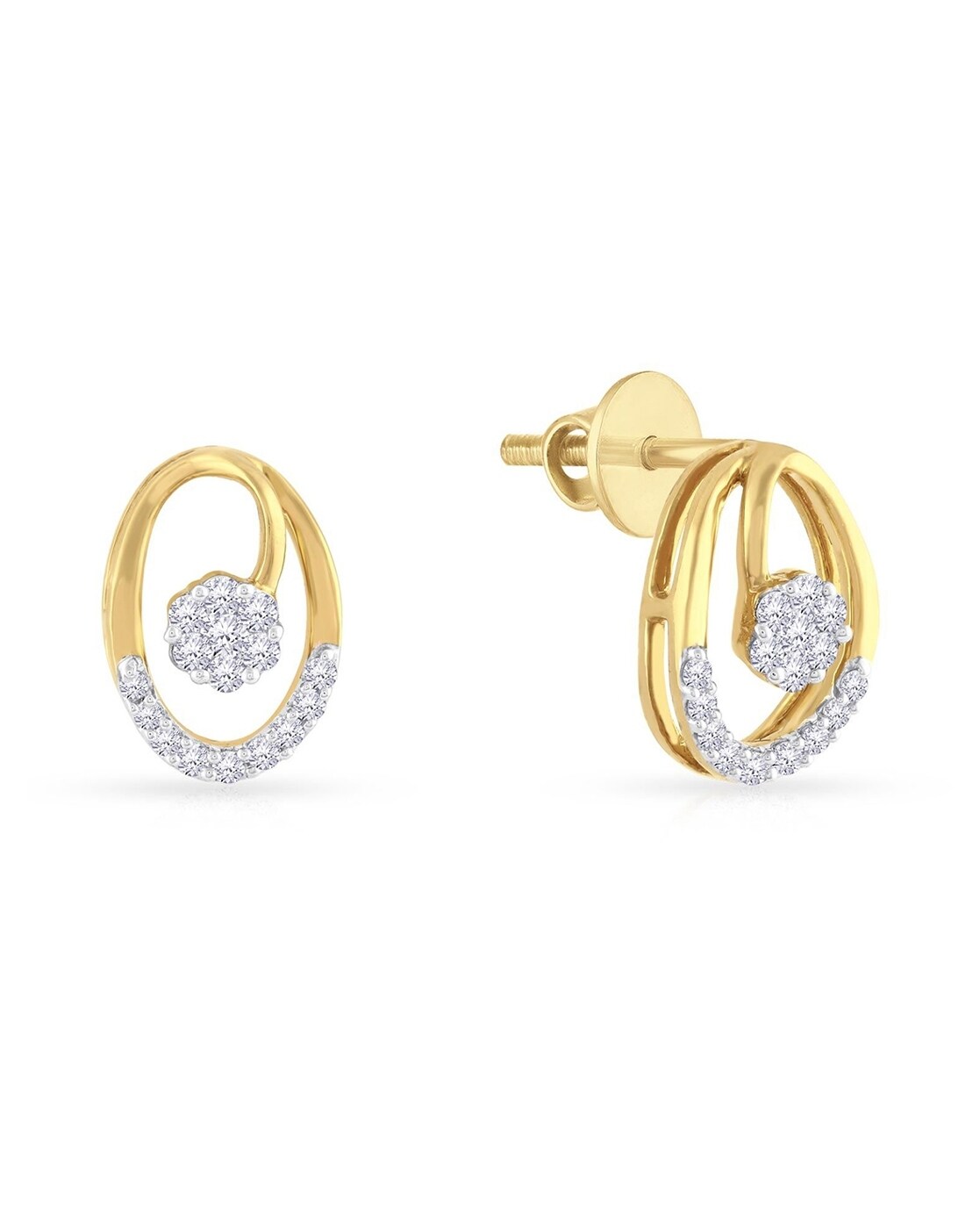 Dazzling Dew Drop Diamond Earrings - PGERG26326 | Gold & Diamond Jewellery  Dubai UAE | Pure Gold Jewellers