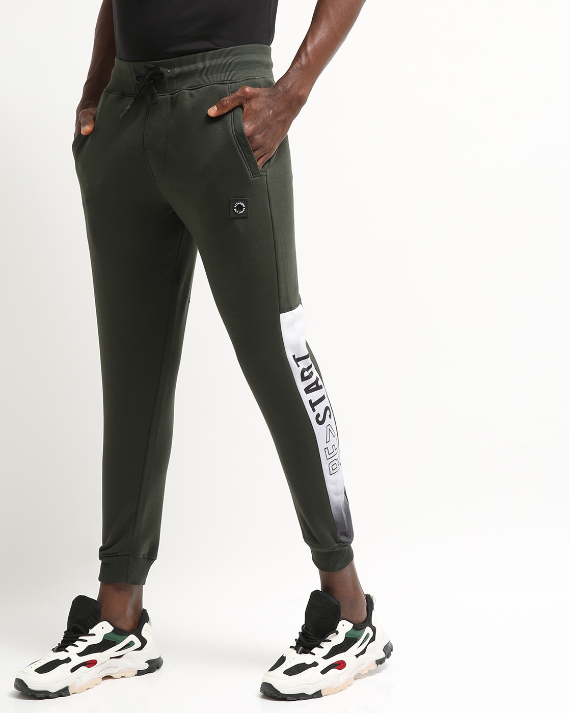 Buy Olive Track Pants for Men by ALTHEORY SPORT Online