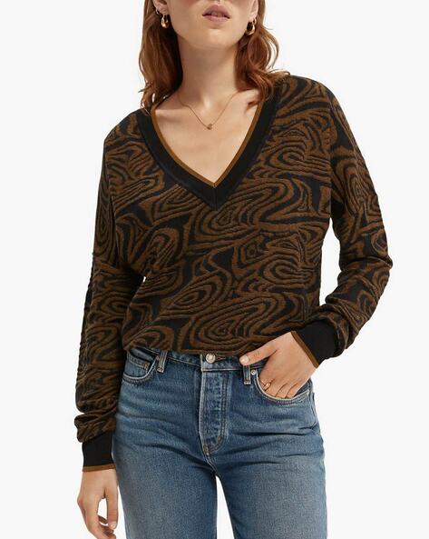 Scotch and clearance soda leopard sweater