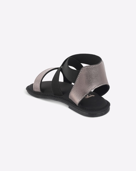 Buy Black Sandals for Girls by Jazzy Juniors Online Ajio