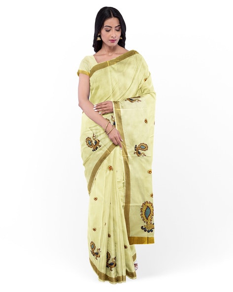 Buy Kerala Sarees online | Jeyachandran Textiles