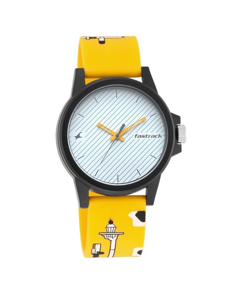 Fastrack watches yellow best sale