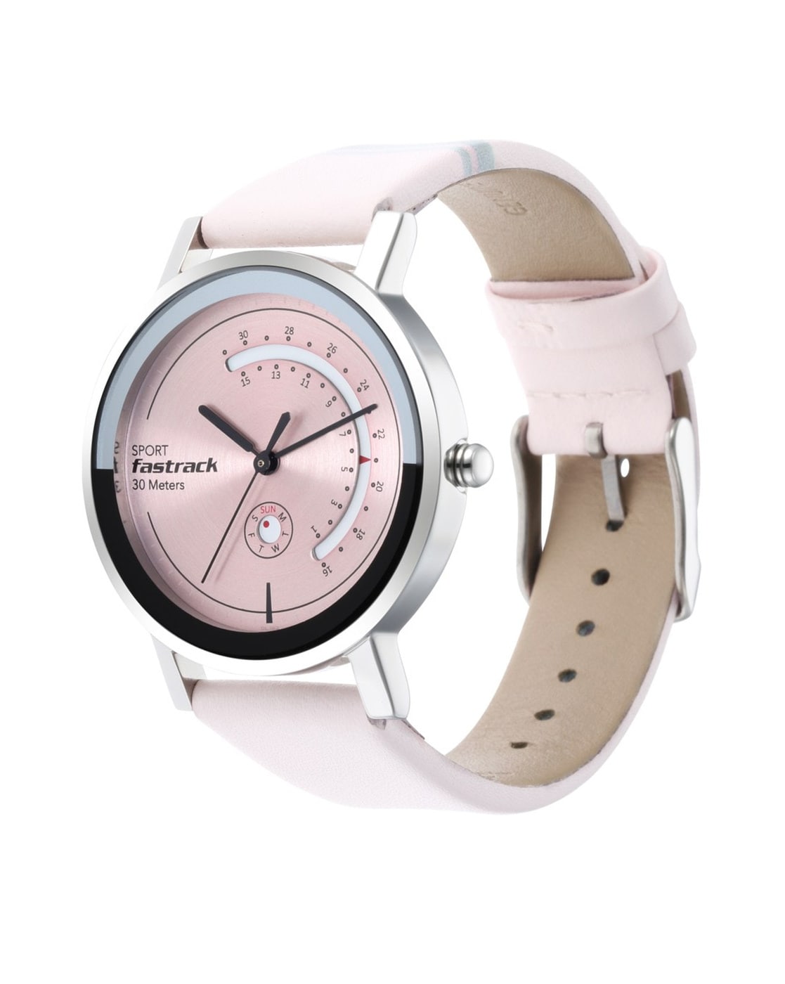 Fastrack ladies watch pink best sale