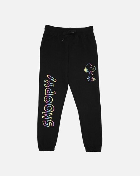 Buy Black Track Pants for Girls by MAX Online