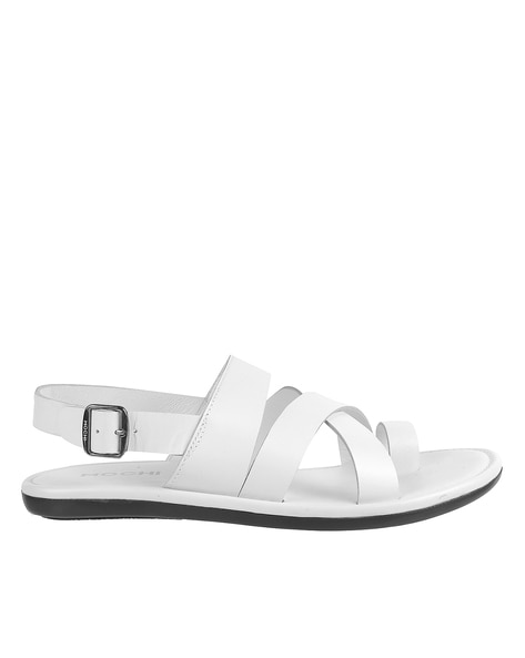 Buy Men White Casual Slippers Online | SKU: 16-305-16-43-Metro Shoes