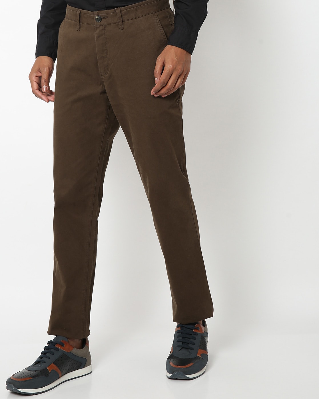 Buy Chocolate Brown Trousers  Pants for Men by NETPLAY Online  Ajiocom