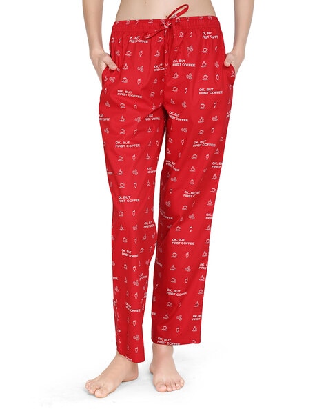 Womens red 2024 pyjamas