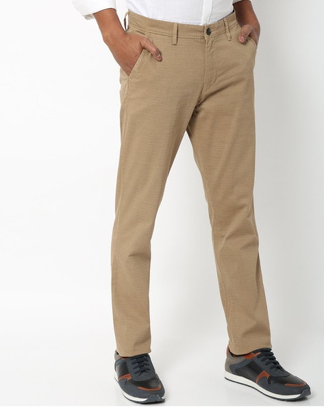 ZQC Women Loose Style Trousers, Khaki Solid Color Low Waist Pants -  Walmart.com