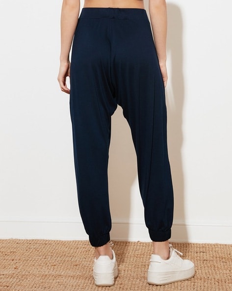 Buy Navy Blue Track Pants for Women by TRENDYOL Online