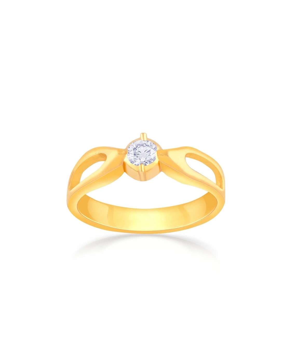 Buy MALABAR GOLD AND DIAMONDS Mine Diamond Ring - Size 11 | Shoppers Stop