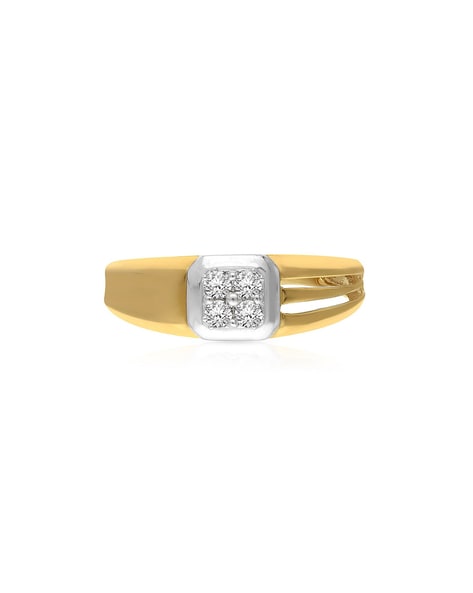 Buy MALABAR GOLD AND DIAMONDS Mens Mine Diamond Ring R72470 Size 18 |  Shoppers Stop